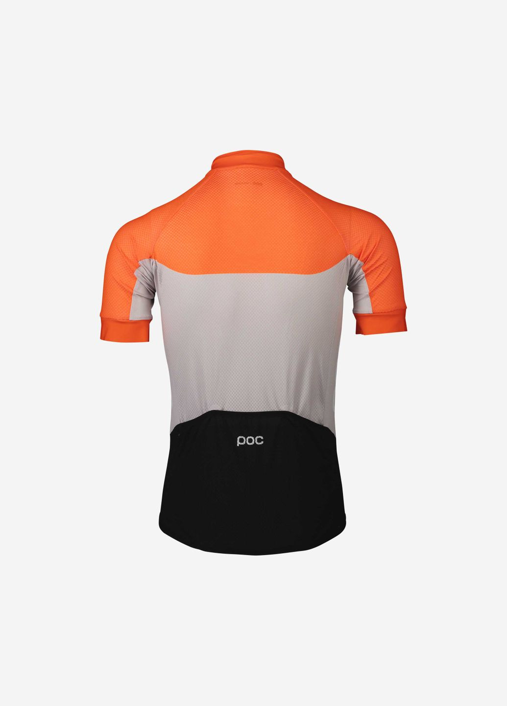 Комбинированная велоджерси essential road light jersey черный-оранжевый POC