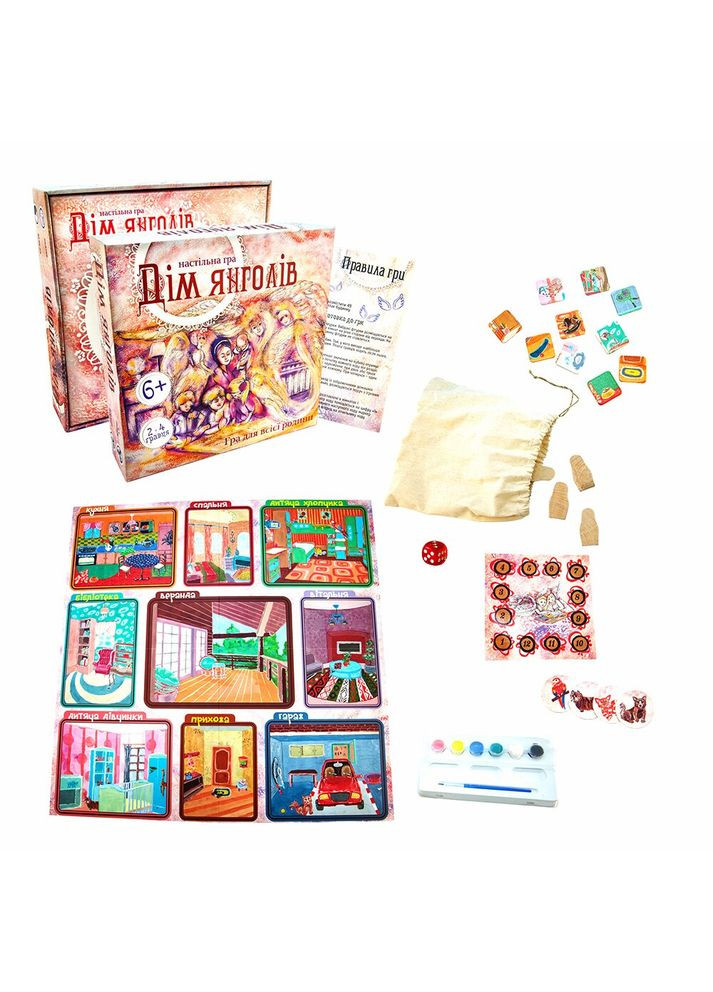 Гра настільна Будинок ангелів (укр) (30101) Стратег (364113403)