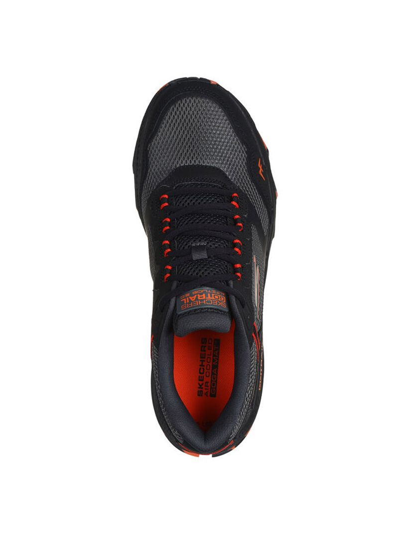 Черные всесезонные мужские кроссовки 220754-bkor черный ткань Skechers