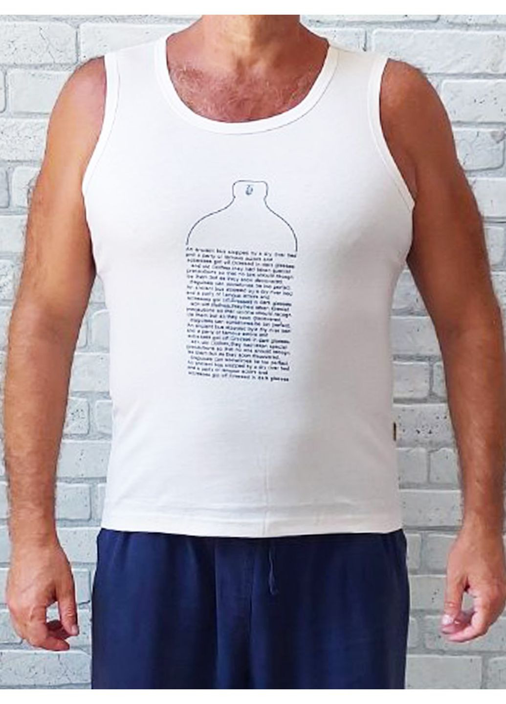 Майка чоловіча трикотажна No Brand (361032160)