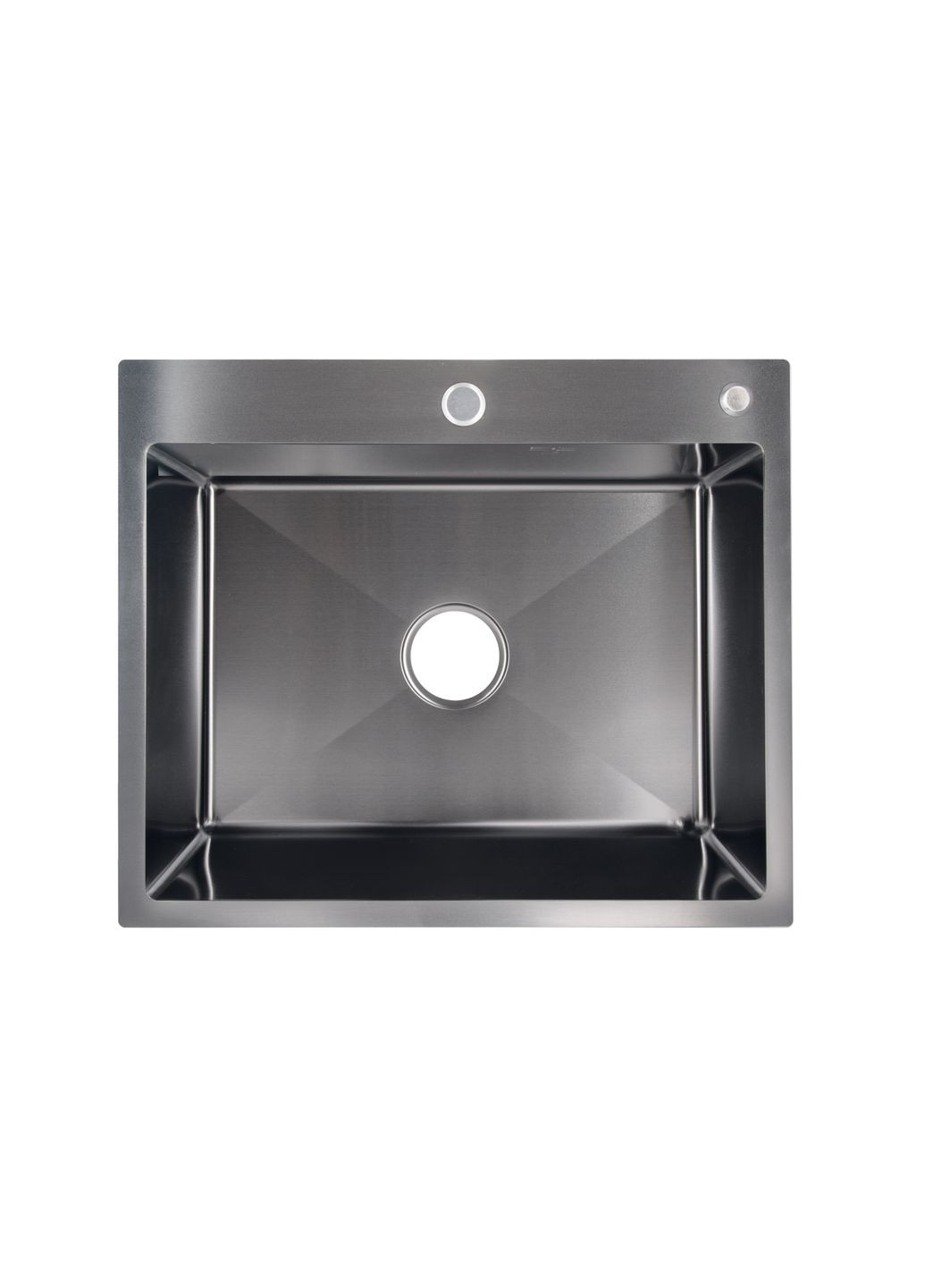 Мойка для кухни встроенная Handmade (LDH6050BPVD43621) Brushed Black PVD 3,0/1,0 мм LIDZ H6050B (346492262)