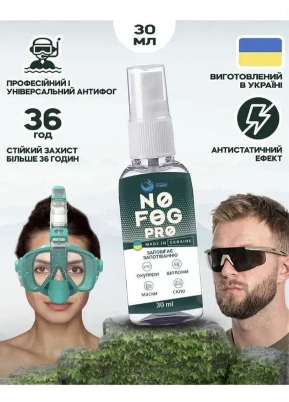 Спрей против запотевания очков и масок No Fog 30 мл Alana (330255433)