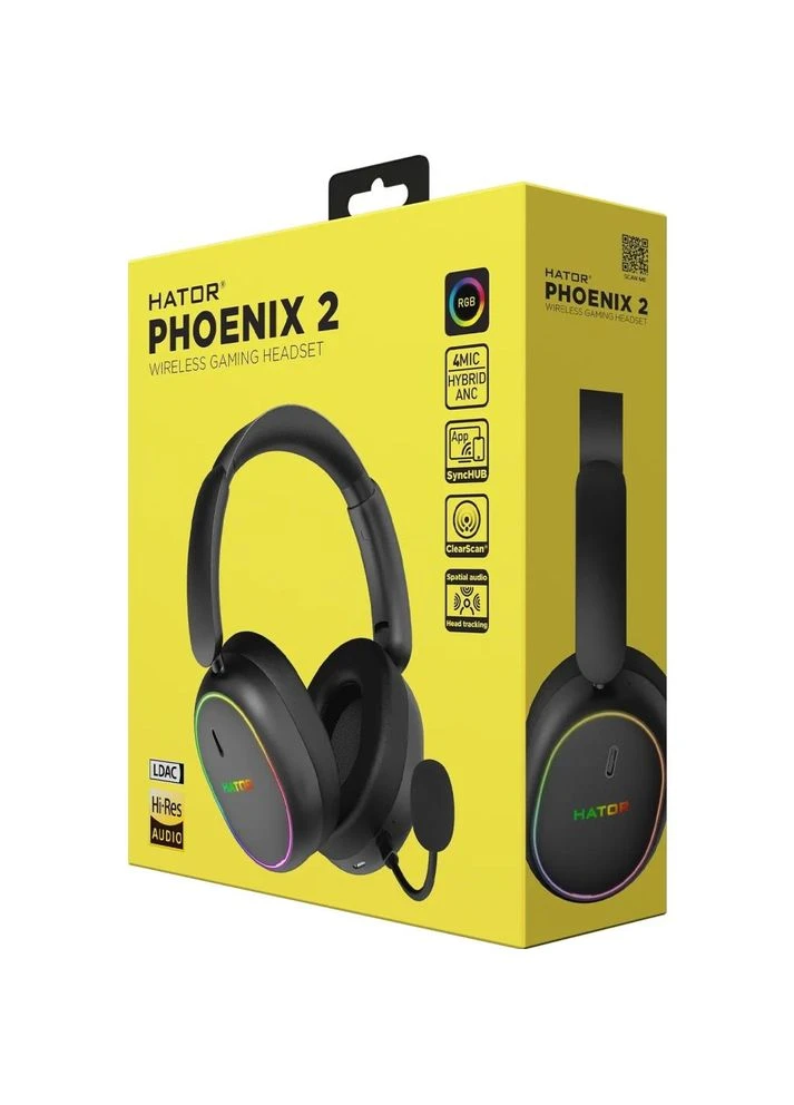 Наушники Phoenix 2 Wireless Hi-Res SyncHUB connection (ESH40) Hator (390926481)