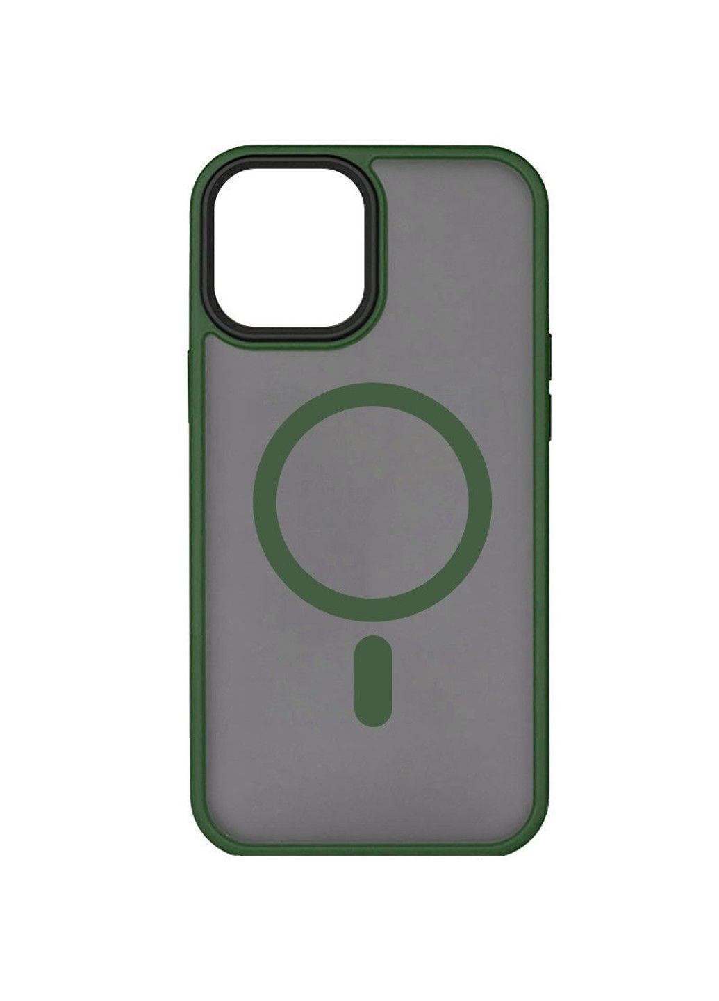 TPU+PC чехол Metal Buttons with MagSafe для Apple iPhone 15 (6.1") Epik (296720870)