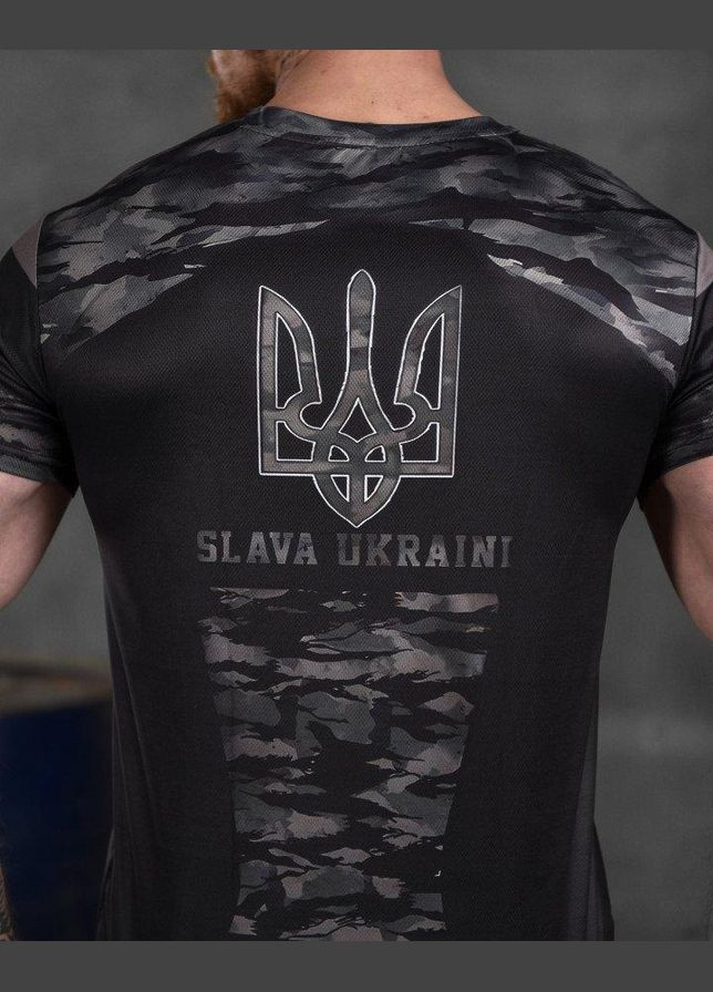 Тактическая потоотводящая футболка Slava Ukraini ВТ6619 2XL No Brand (292144705)