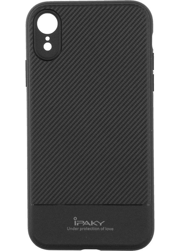 Чехол-накладка Carbon Fiber Series/TPU Case With Carbon Fiber Apple iPhone XR Gray iPaky (301466381)