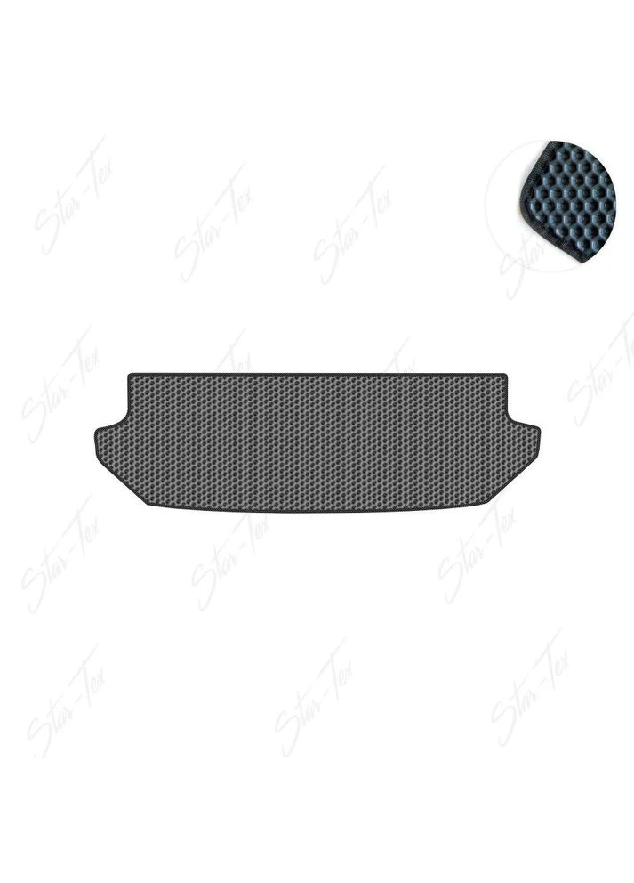 Коврик в багажник на Citroen C8 (2002 - 2014) EVA/Сота большая Серый + Черный Star-Tex (385030848)