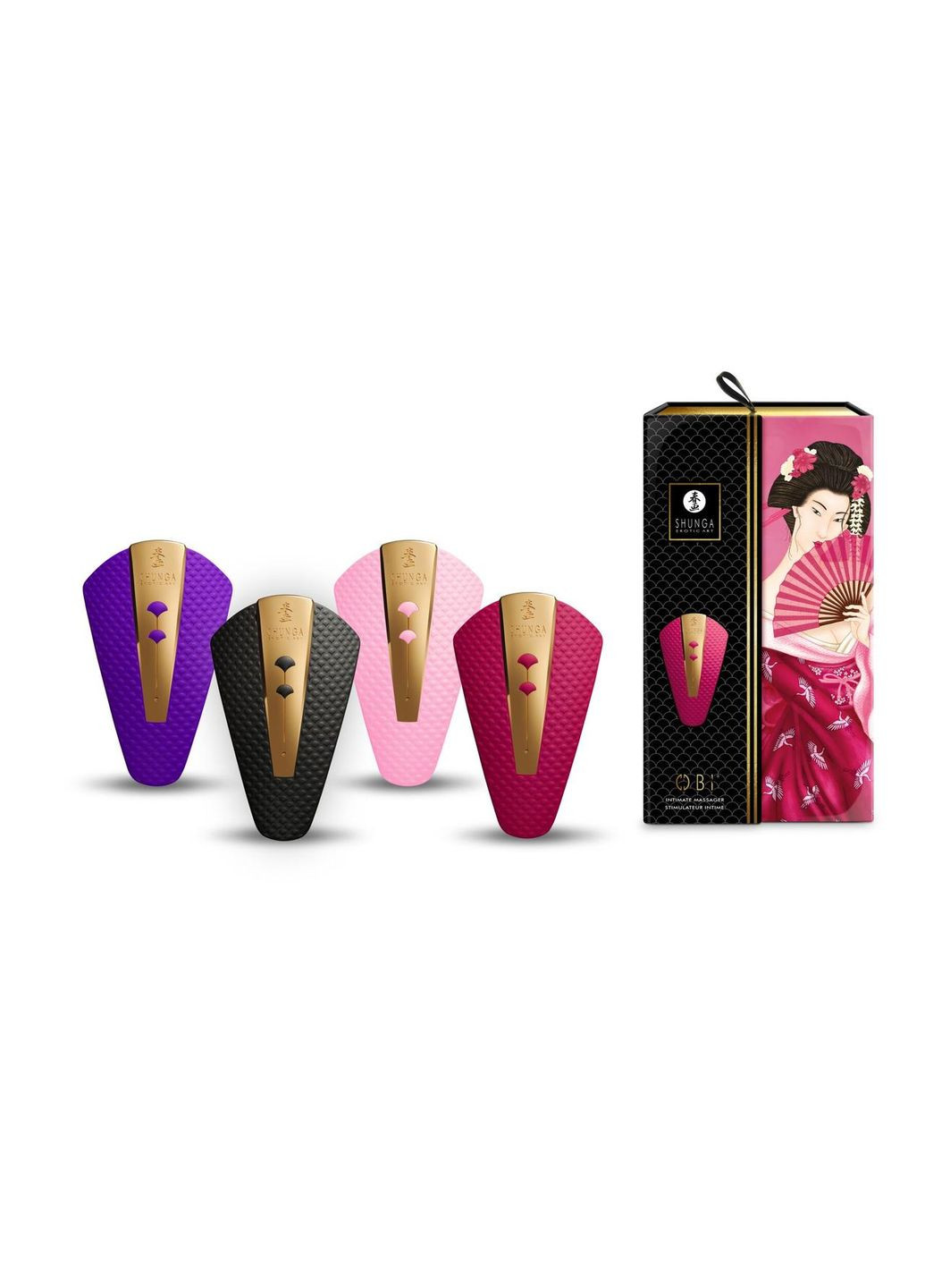 Кліторальний вібратор — Obi Intimate Massager Light Pink Shunga (303880664)