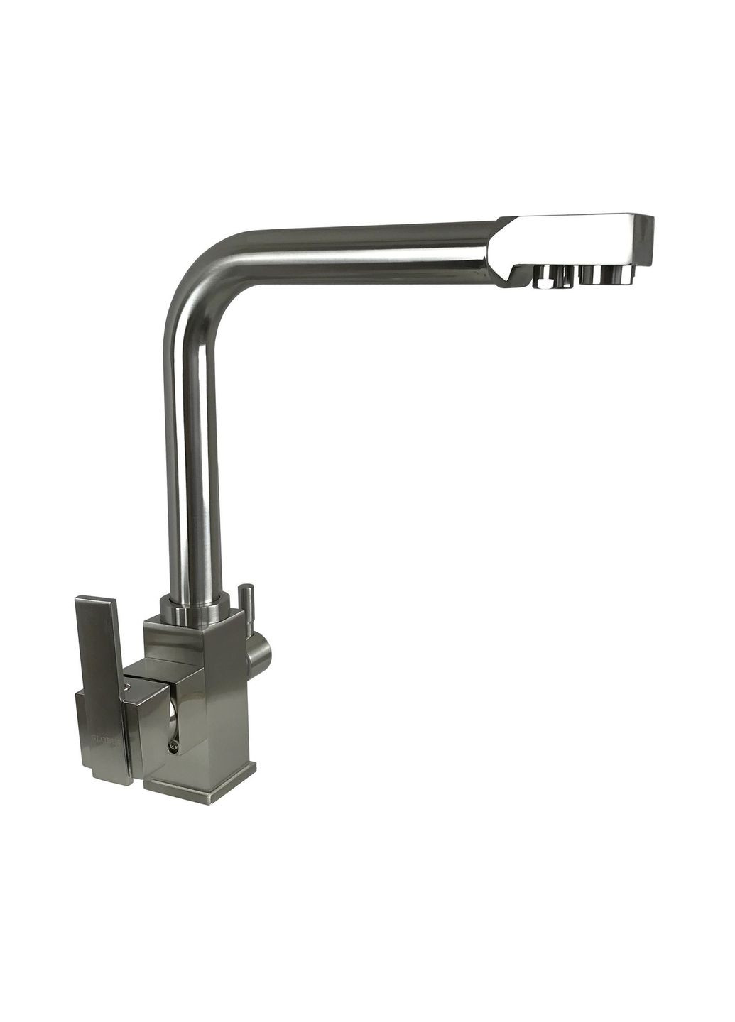Смеситель для кухни под осмос LAZER GLLR-0100-8-STSTEEL Globus Lux (335040427)