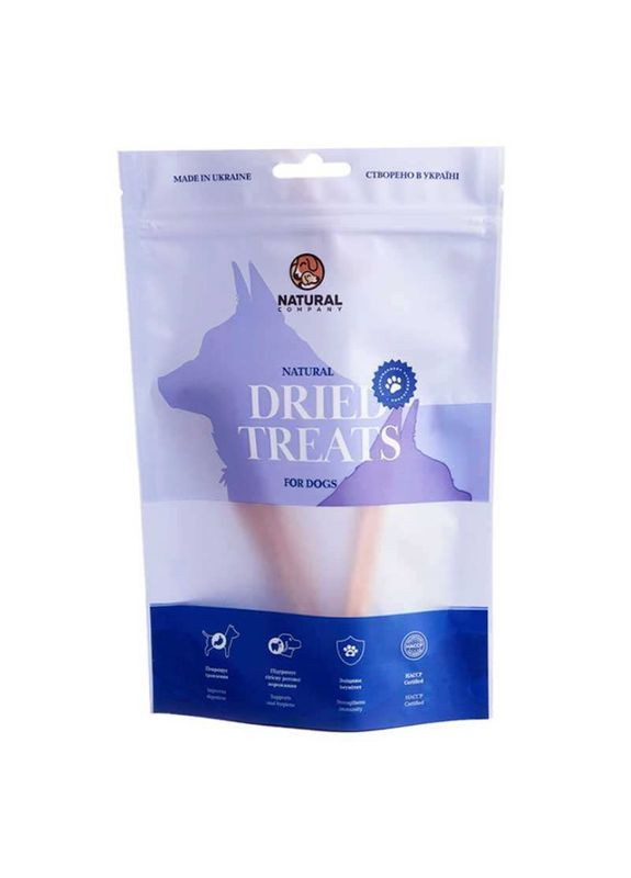 Мясные полоски из утки для собак Лакомство сушёное - 100 г Natural (327070157)