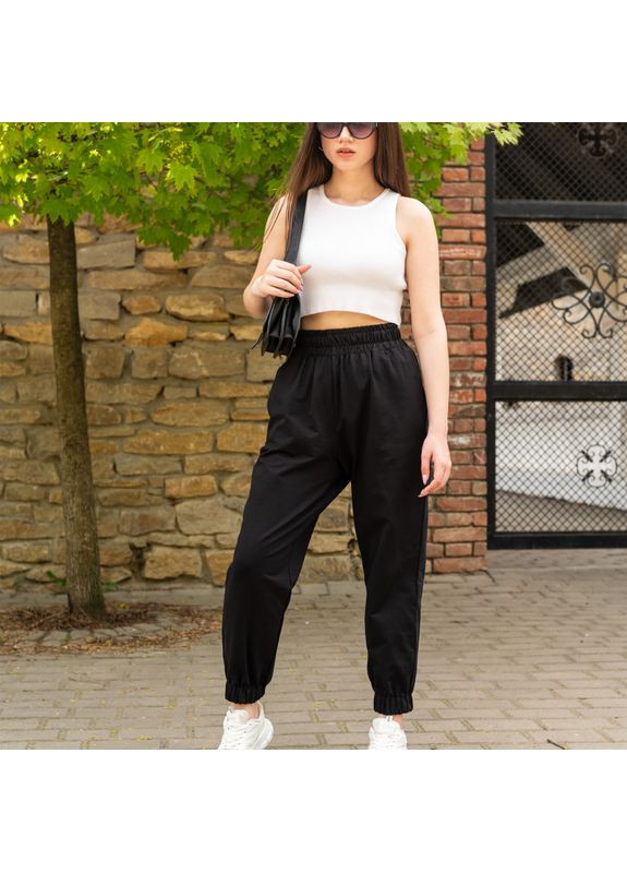 Штани (брюки) жіночі Джогери Капучино, Розмір Одягу M, Колір Коричневий Badger (354697524)