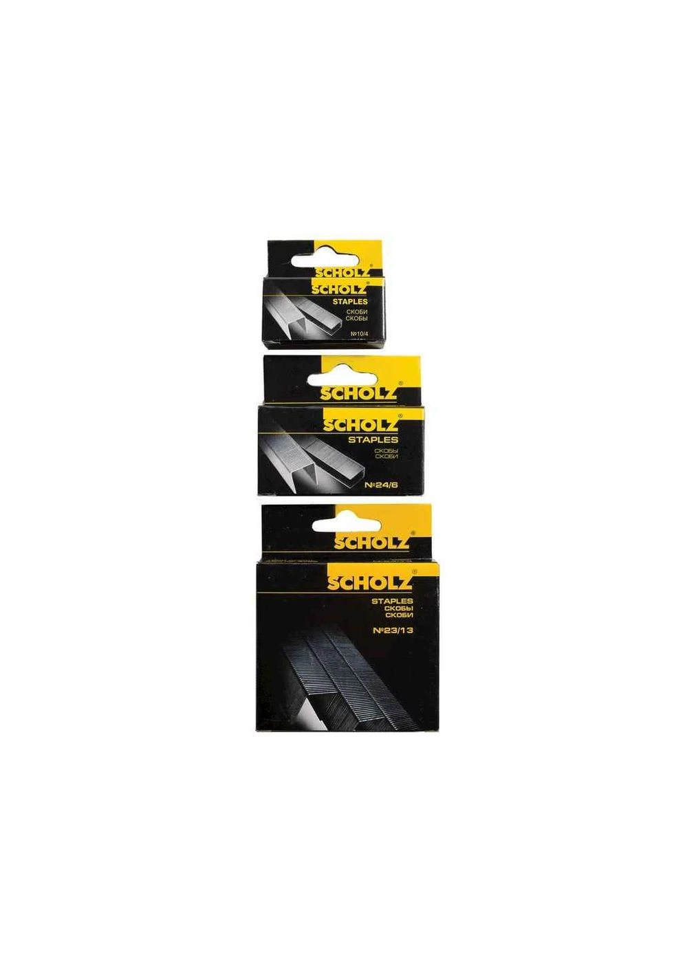 Скоби для степлера, №24/6, 1000шт, 4721 ТМ Scholz No Brand (387296827)