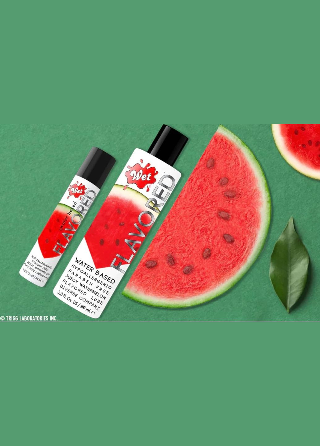 Їстівний лубрикант Flavored Juicy Watermelon (Соковитий кавун) 89 мл Wet (331168523)