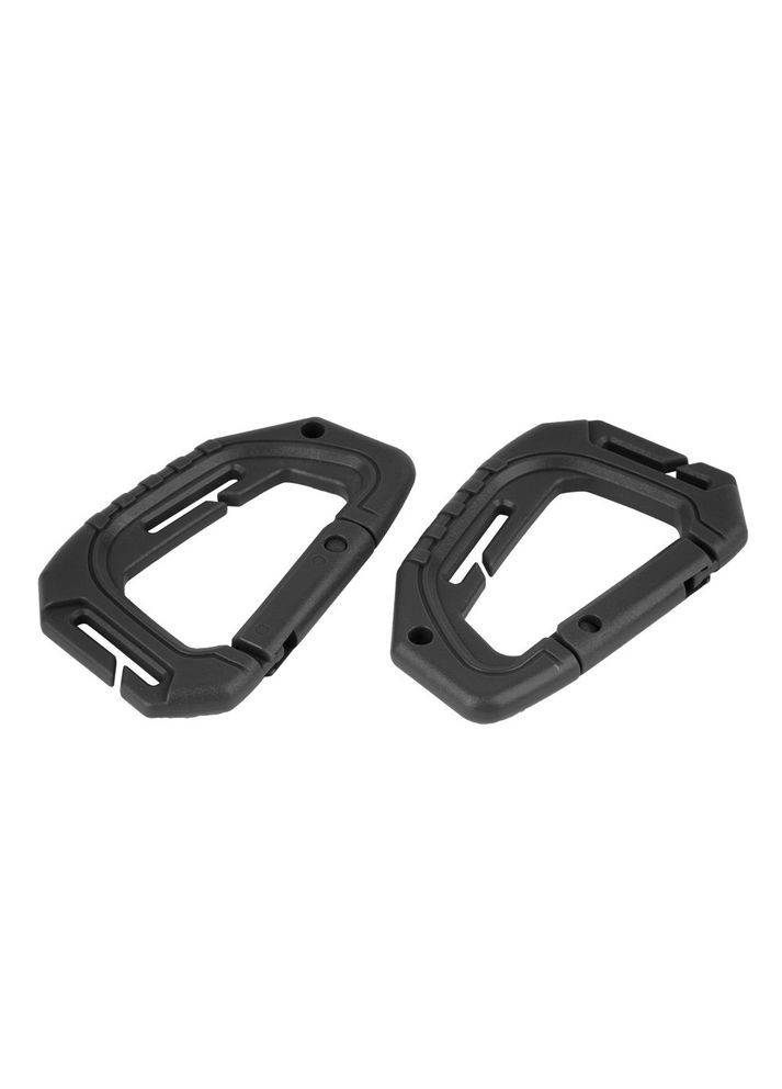 Карабин тактический пластиковый TACTICAL CARABINER MOLLE Black Mil-Tec (316049572)