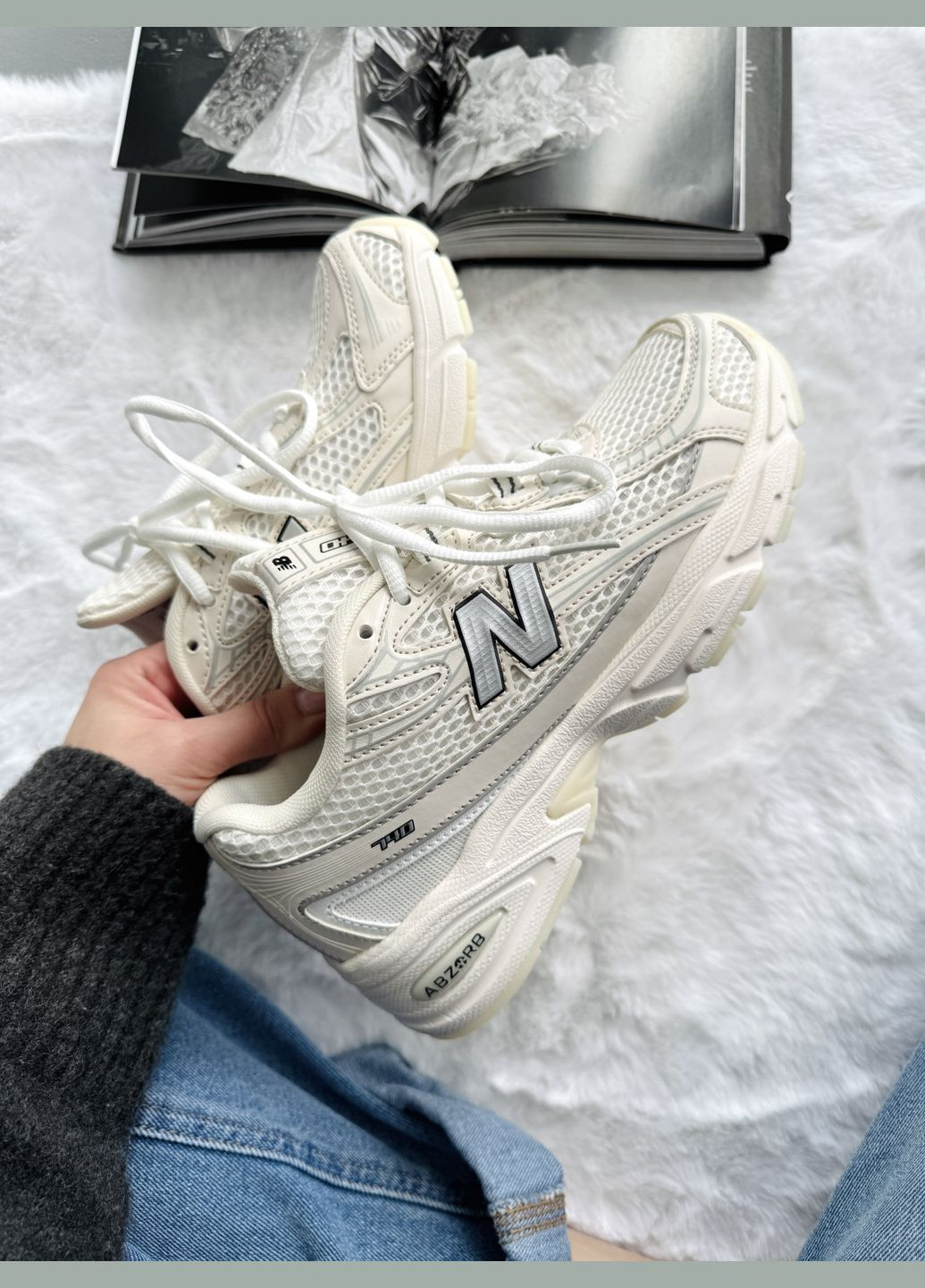 Кросівки жіночі і чоловічі New Balance 740 Beige | Нью Беланс 740 бежеві No Brand бежеві демісезони (341264130)