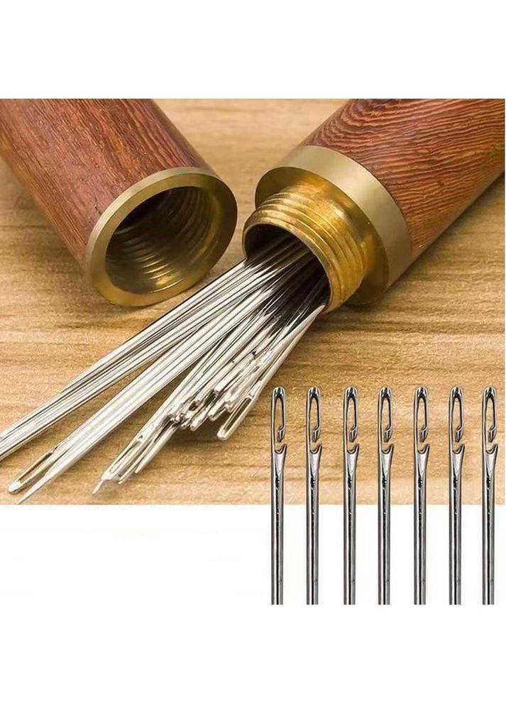 Набір швейних голок у футлярі з бічним вушком 30 шт (NS0085) No Brand (370718920)