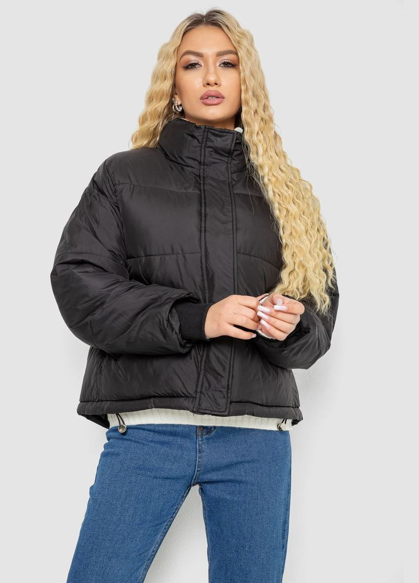 Черная куртка женская демисезонная,, 244r1508 Ager