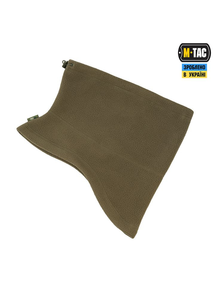 Шарф-труба анатомическая с затяжкой Elite флис (320г/м2) Dark Olive M-TAC (315339213)