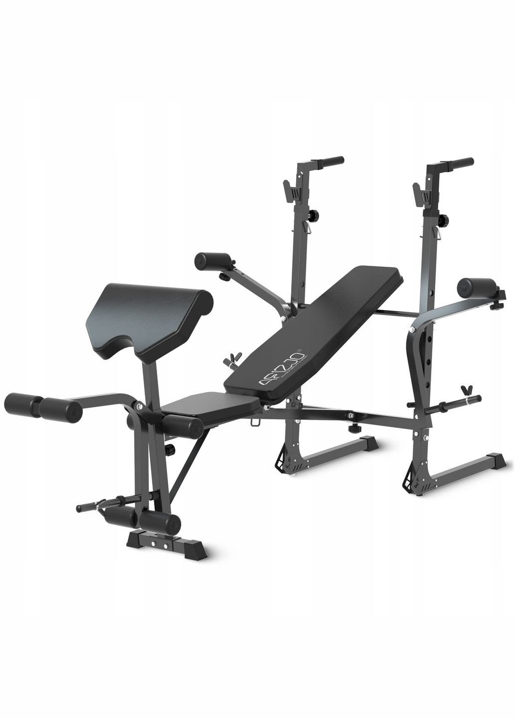 Лава тренувальна для жиму Ultra з партою Скотта Black (P-5905973404228) 4FIZJO (311505547)