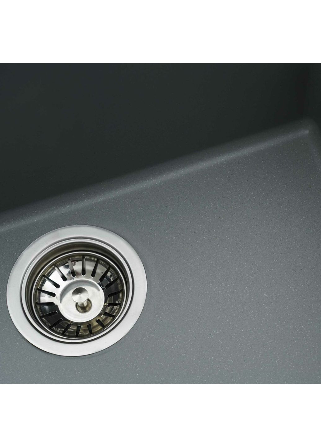 Гранітна мийка для кухні OASIS 5444 матова металік Valeso (336934395)