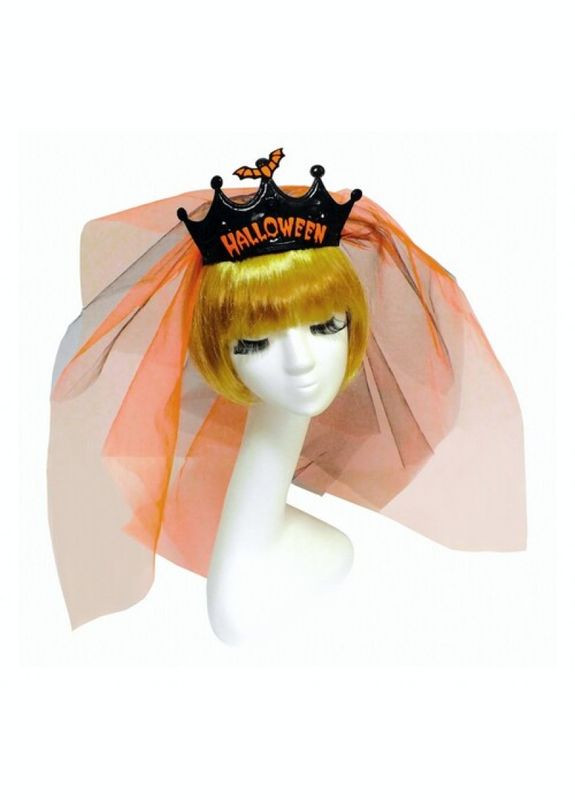 Корона Halloween з фатою на обручі Seta Decor (270367947)