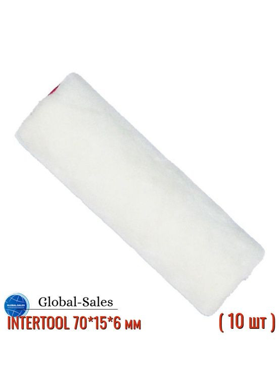 Валик велюр 6х15х70 мм (KT-4207) (10 шт.) Intertool (349820274)