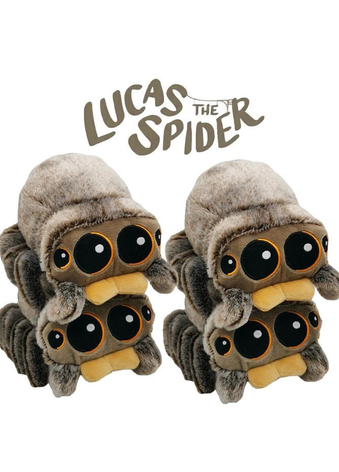 Мягкая игрушка паук Лукас Lucas The Spider Плюшевый паучок Подушка-кукла для детей No Brand (363967254)