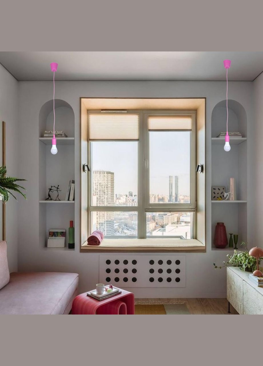 Силиконовый подвес (915-002-1 pink) No Brand (370070150)