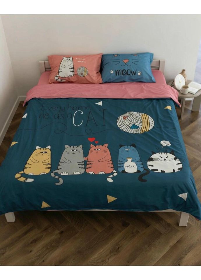 Постельное белье плюшевое двуспальное Home 20949 180х215 см DUSHKA (336327646)