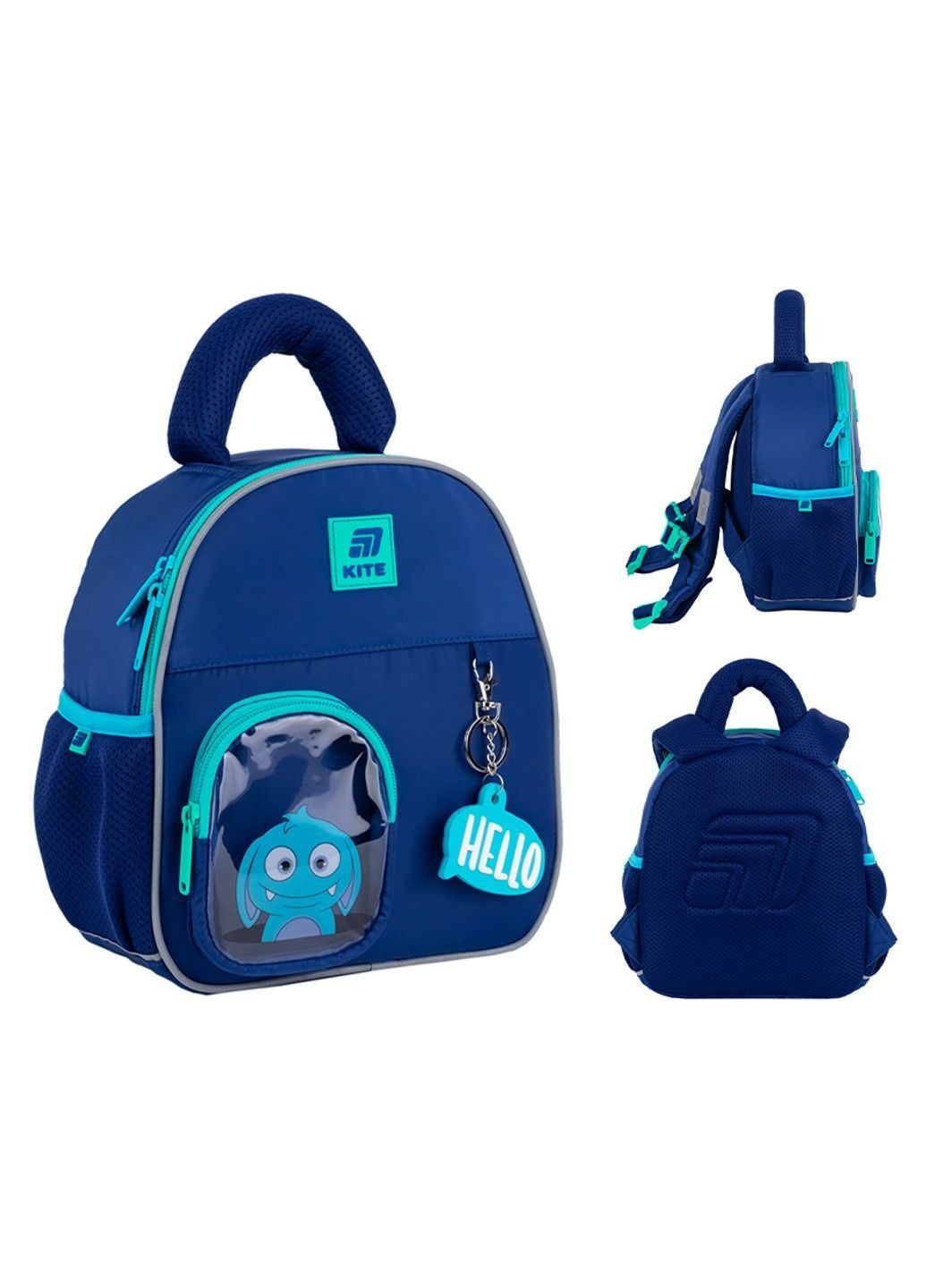 Дитячий рюкзак Kids "Hello Monster" K25-2737XXS-3 Kite (362517512)