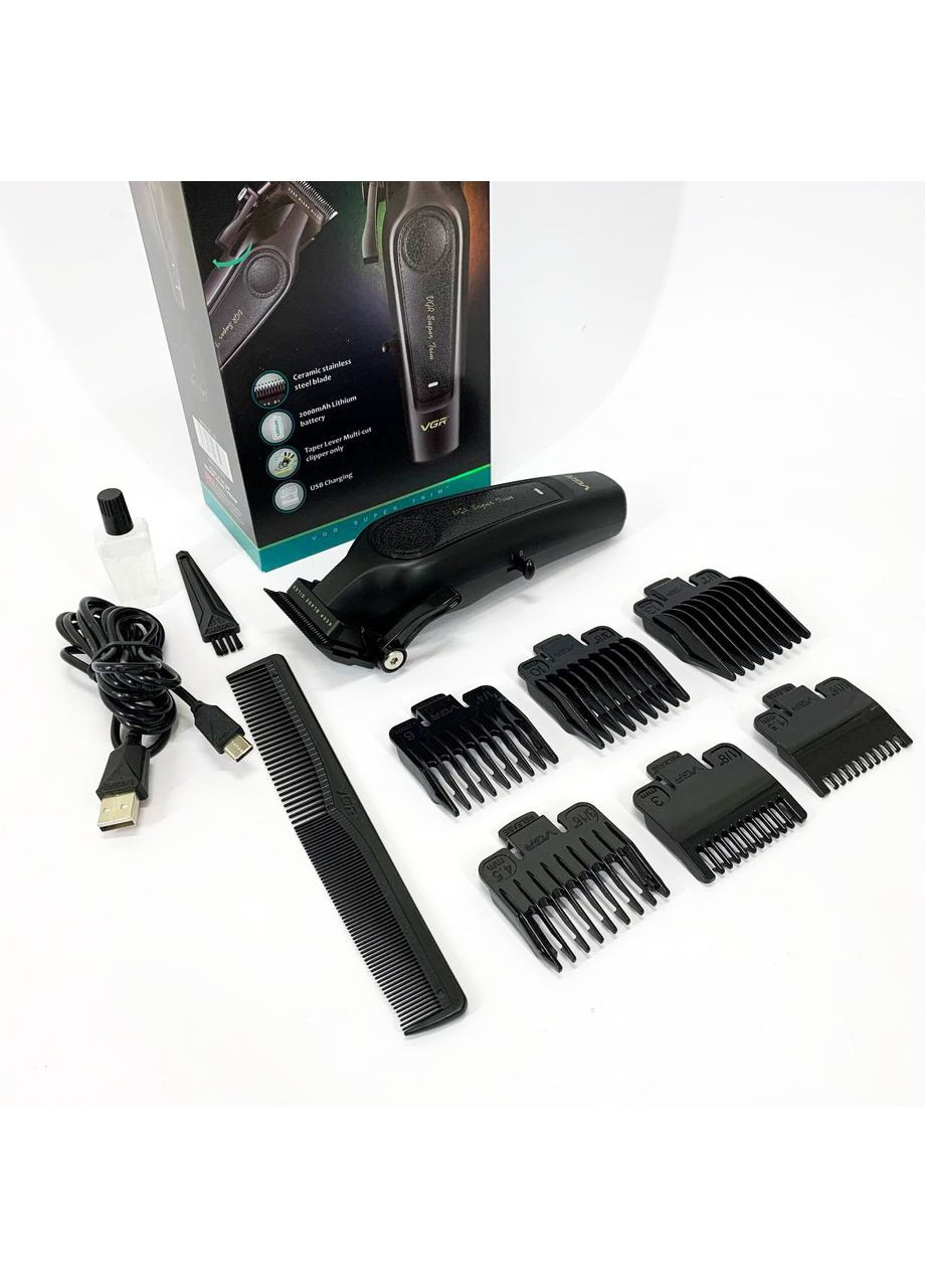 Акумуляторна машинка для стрижки V-197 VGR (364665566)
