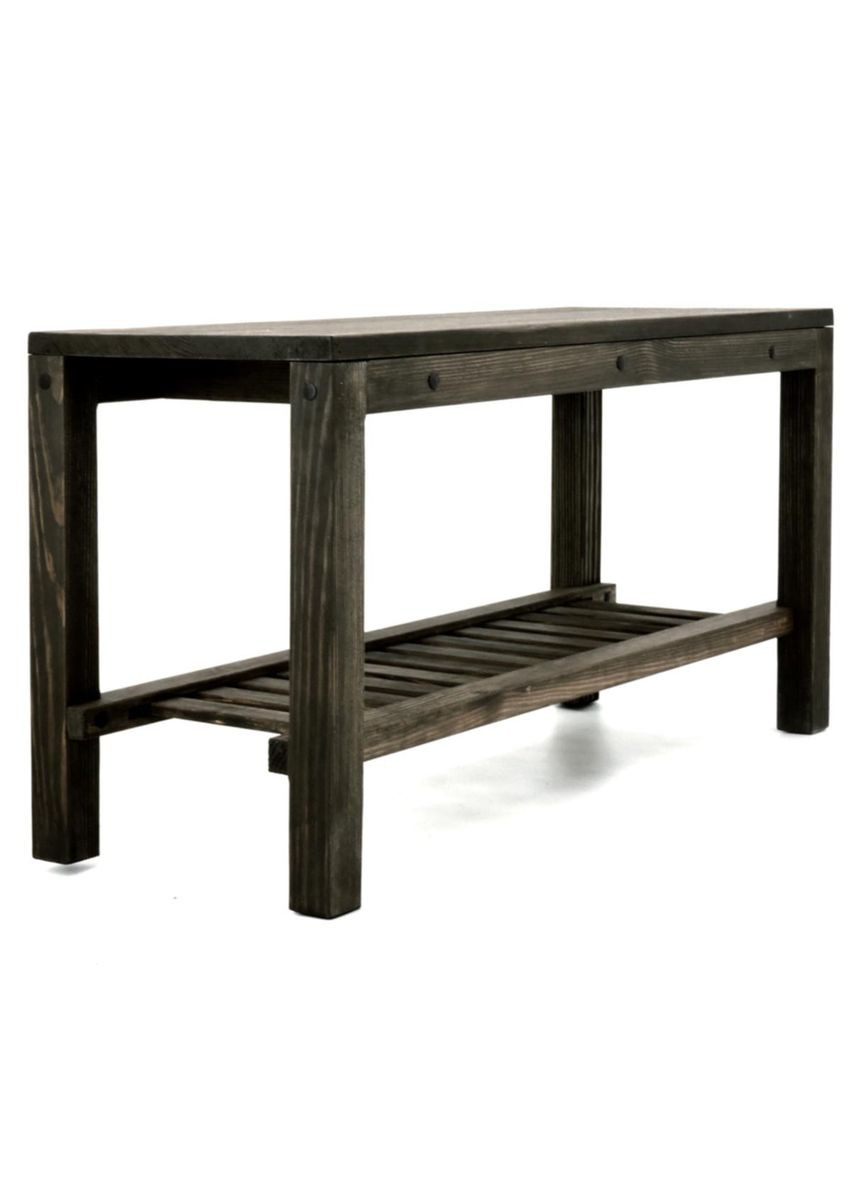 Скамеечка из дерева Лучиния 80 мокко (ТАБ-813310) No Brand (327848530)