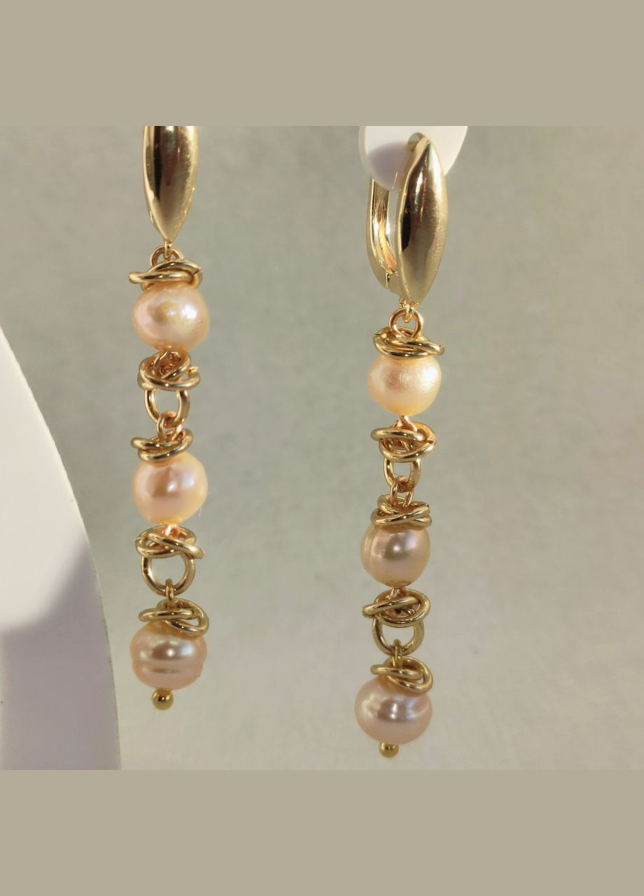 Сережки 3111 з прісноводними перлами MINOV (311600058)