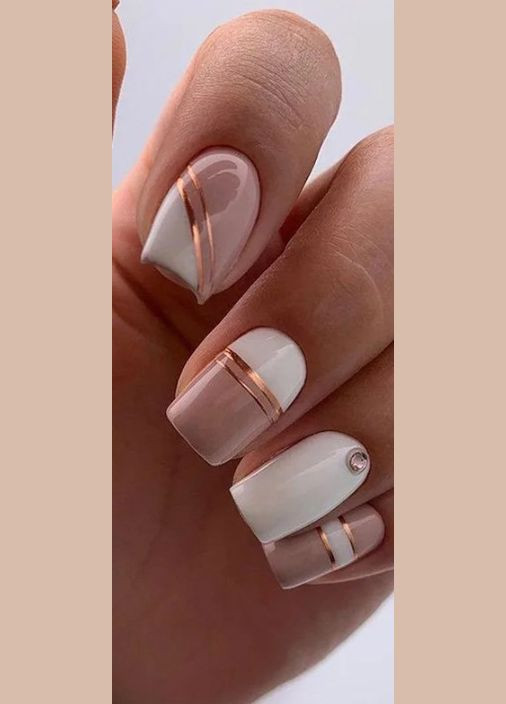 Стрічка для дизайну нігтів шоколадна, 2 мм No Brand (296665778)