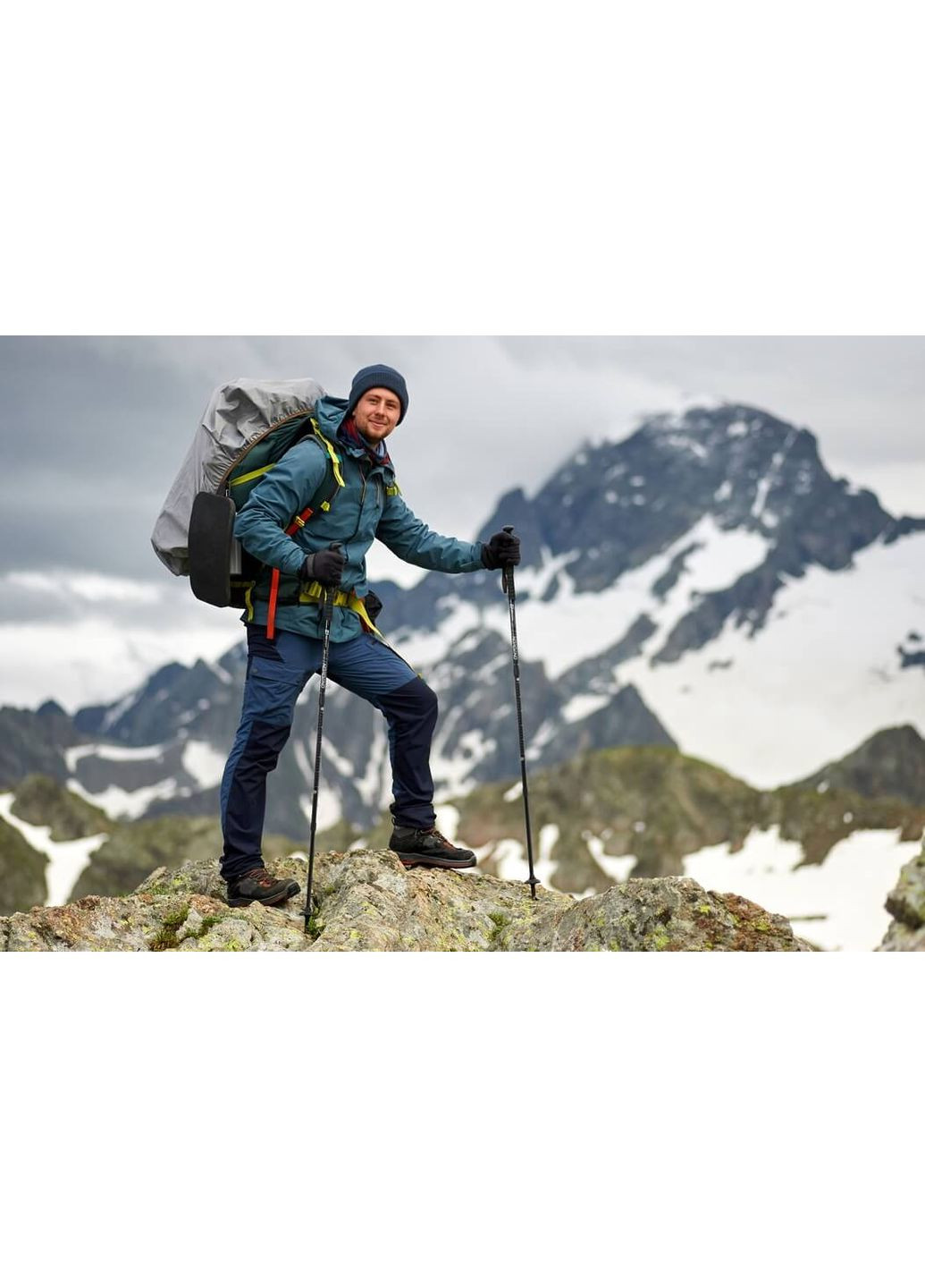 Трекінгові палиці Nordend чорні Hop-Sport (361952089)