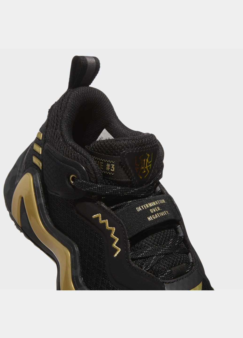Черные демисезонные кроссовки adidas D.O.N. Issue 3 J GY2844