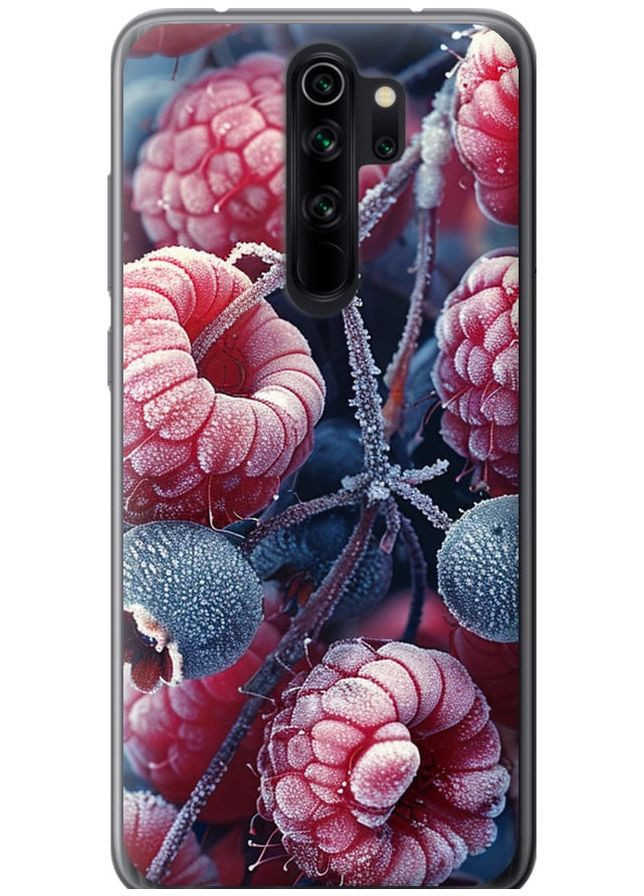 Силиконовый чехол 'Морозные ягоды' для Endorphone Xiaomi Redmi Note 8 Pro (285117894)
