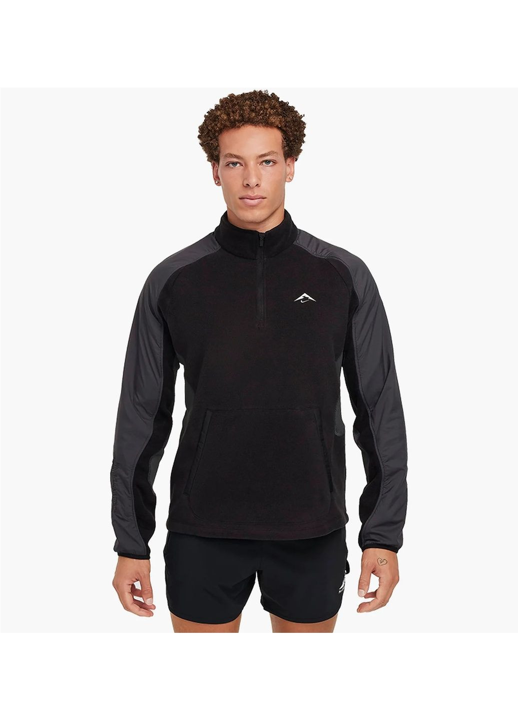 Кофта чоловіча Trail Polartec® Black Nike (364662443)