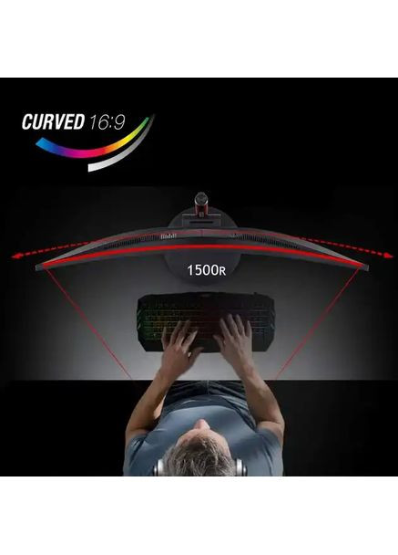 Монітор 23.6" Nitro ED240QS3bmiipx (UM.UE0EE.301) Black Acer (372464842)