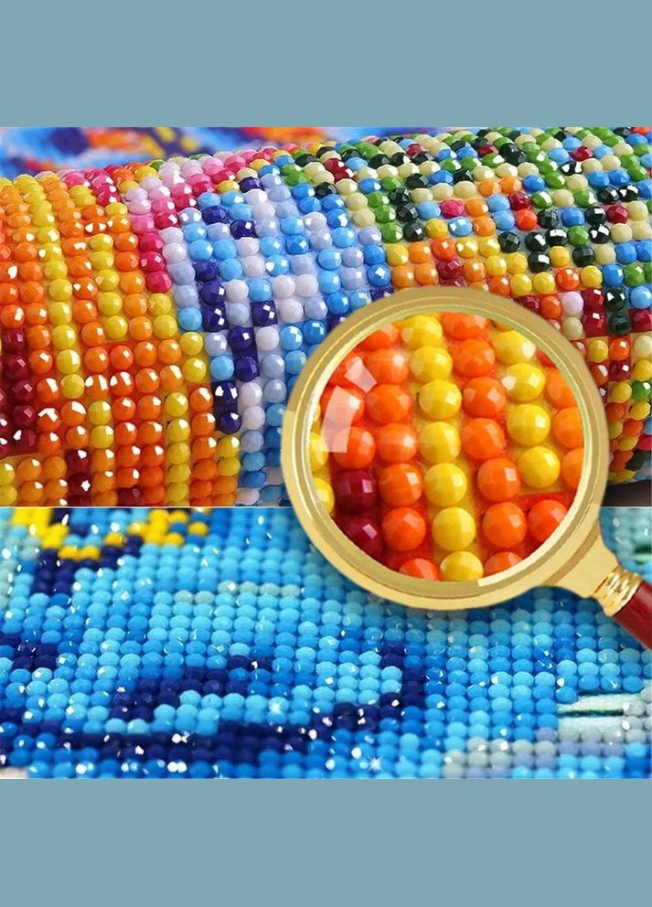 Алмазна мозаїка Янгольське кохання 40х50 см Набір алмазної вишивки квадратними стразами на підрамнику L-061 Strateg (313402599)