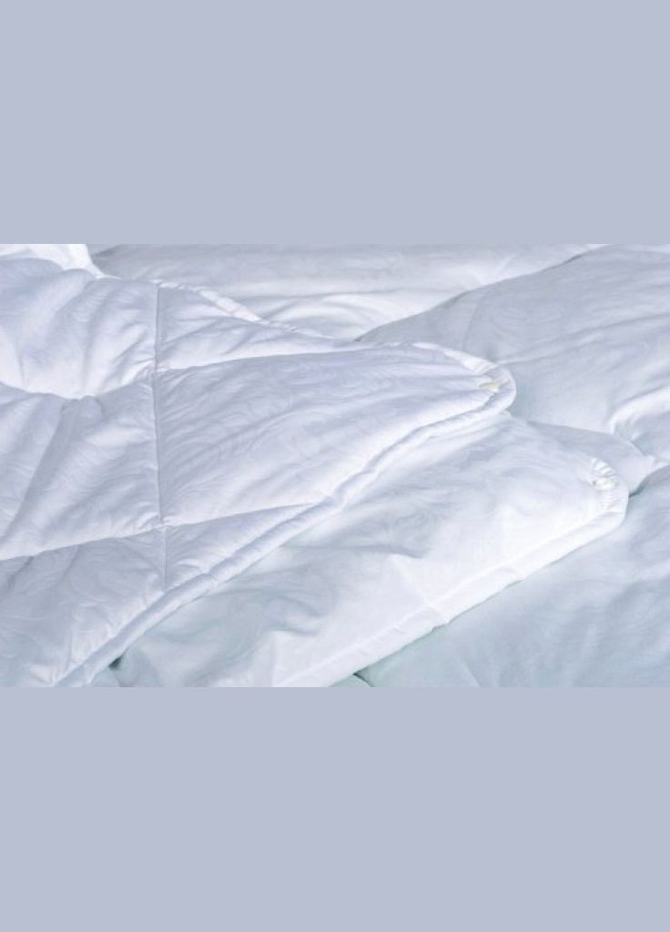 Одеяло "Зима - Лето" на кнопках закрытое однотонное холлофайбер (Микрофибра) Двуспальное Евро 200х220 54829 Moda (364493723)