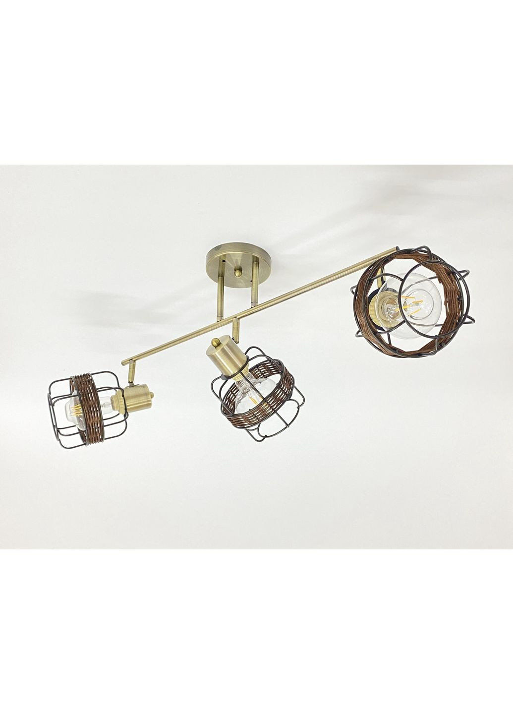 Потолочная люстра на 3 плафона 91180J/3 бронза Valeso (366546843)