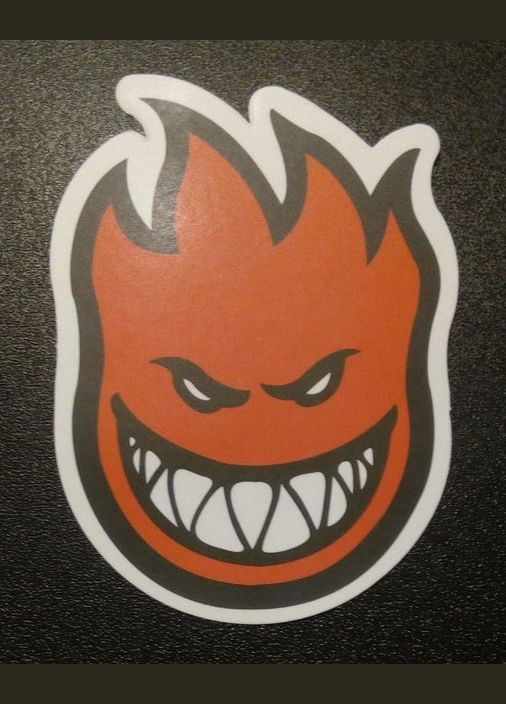 Стикер этикетка наклейка самоклейка Flames 1 (5см х 7см) PTR P&S (317595581)