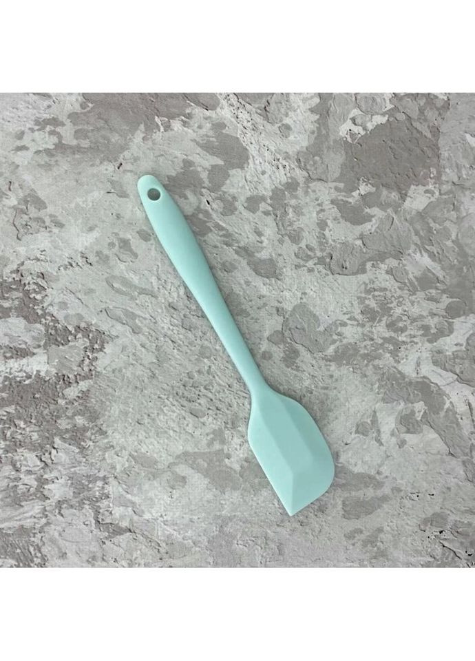Лопатка кухонная силиконовая 14943 18 см мятная No Brand (322124425)