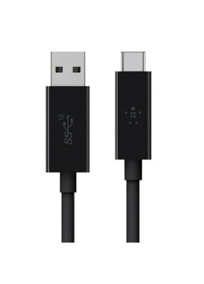 Кабель USB - USB Type-C (M/M), 1 м Черный OEM (F2CU029bt1M-BLK)_OEM Belkin (394763452)