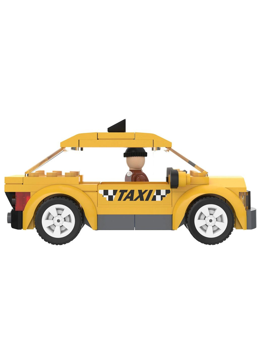 Дитячий конструктор Таксі 80 деталей комбінований Playtive (323468162)