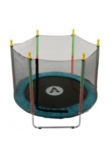 Батут манеж дитячий з сіткою 160 см синій KRB10 Atleto (353493690)