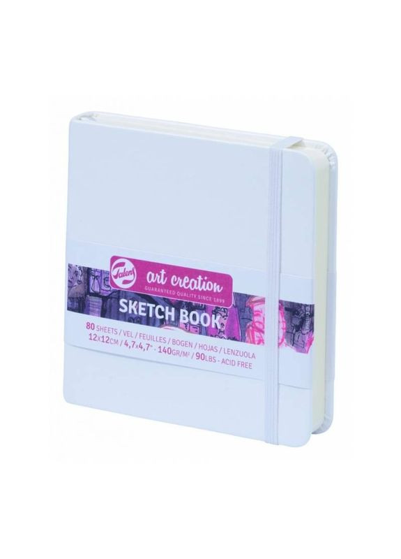 Скетчбук " Art Creation" 12х12/80арк. /565/ 140г/м, белый (1/60) Royal Talens (367750743)