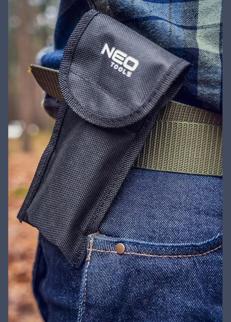 Мультитул, 11в1, молоток, сокира, гайковий ключ, рулетка, викрутка SL і PH, скребок, пила, напилок, ніж, консервний ніж, чохол Neo Tools (317171726)