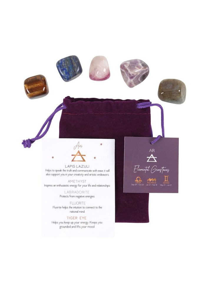 Набор натуральных камней "Элемент Воздуха" No Brand (295639126)